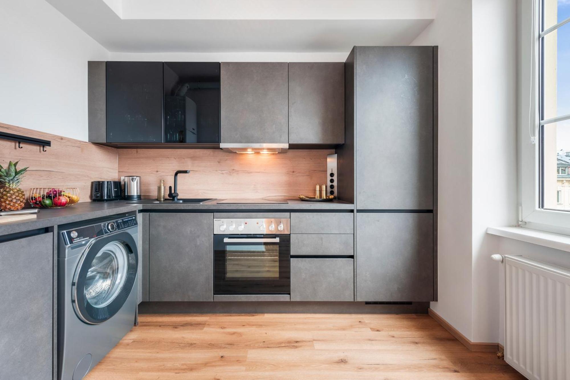 Kuenstlerisches Apartment, 1-schlafzimmer, Flat Tv * Wien