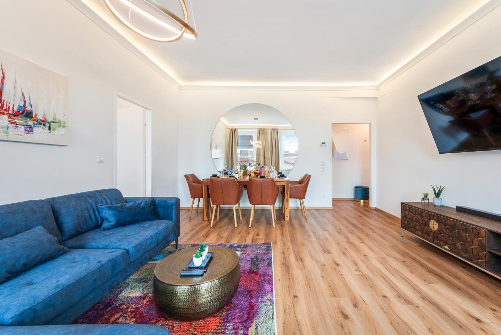 Kuenstlerisches Apartment, 1-schlafzimmer, Flat Tv Apartment *