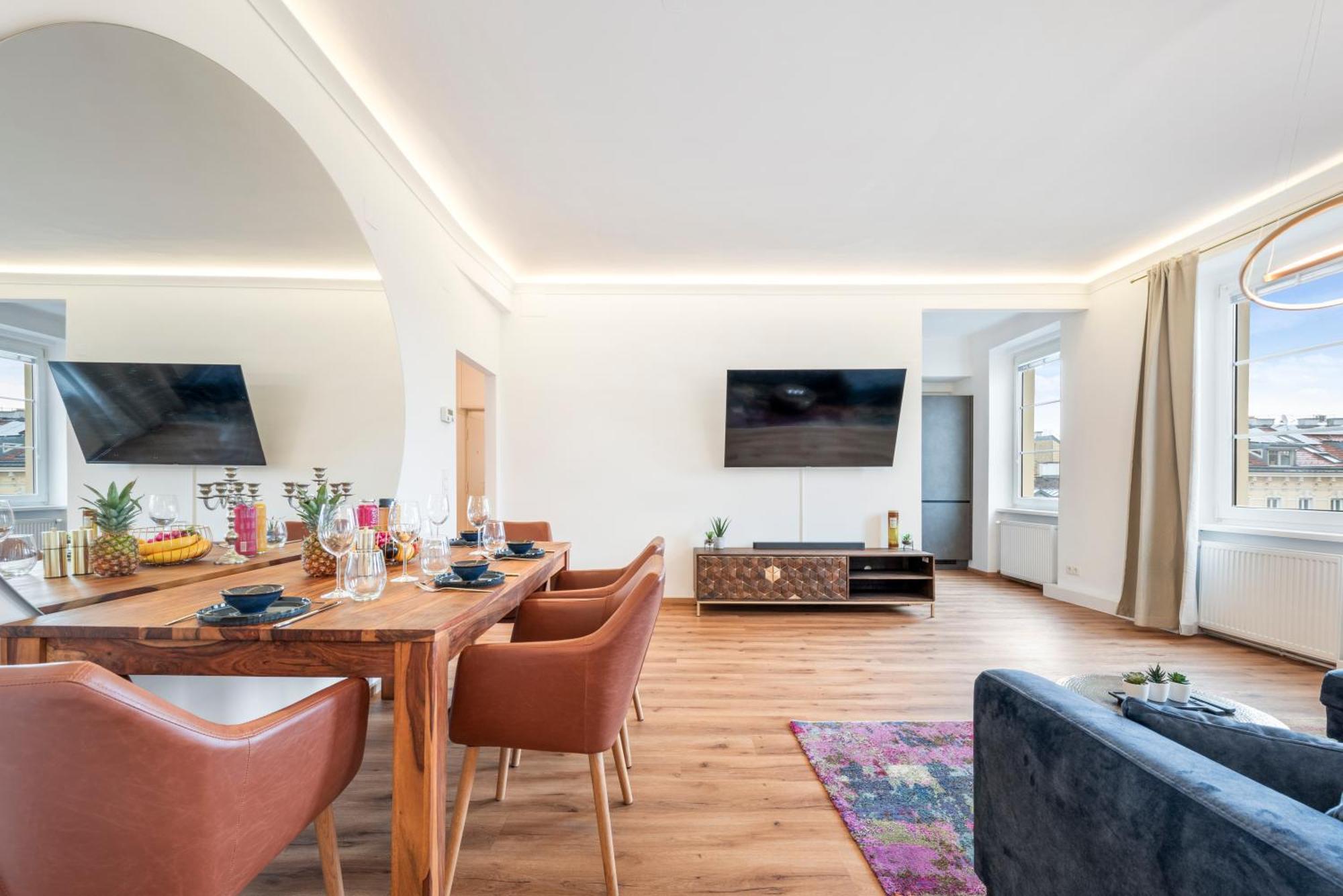 Kuenstlerisches Apartment, 1-schlafzimmer, Flat Tv *